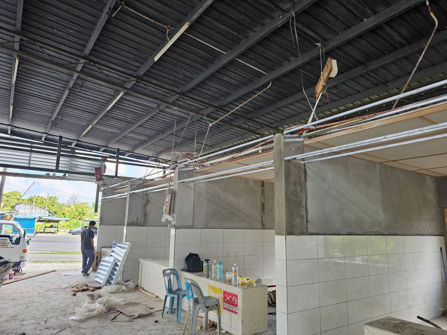 Asajaya Pasar Tani Electrical & Fan Installation