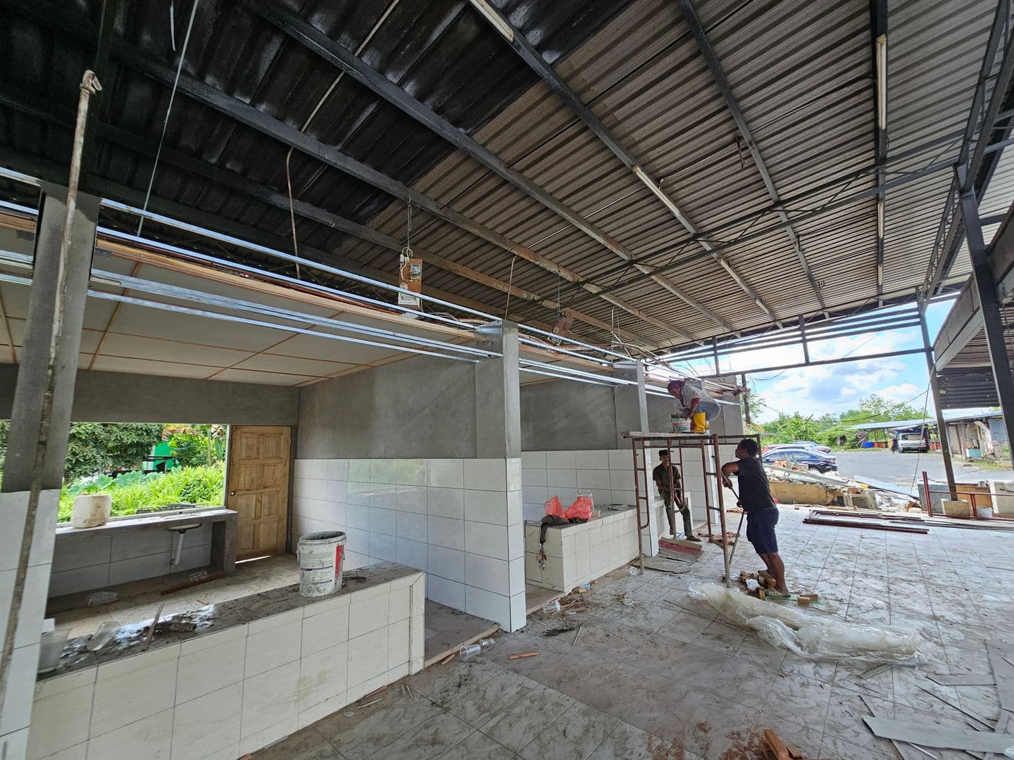 Asajaya Pasar Tani Electrical & Fan Installation