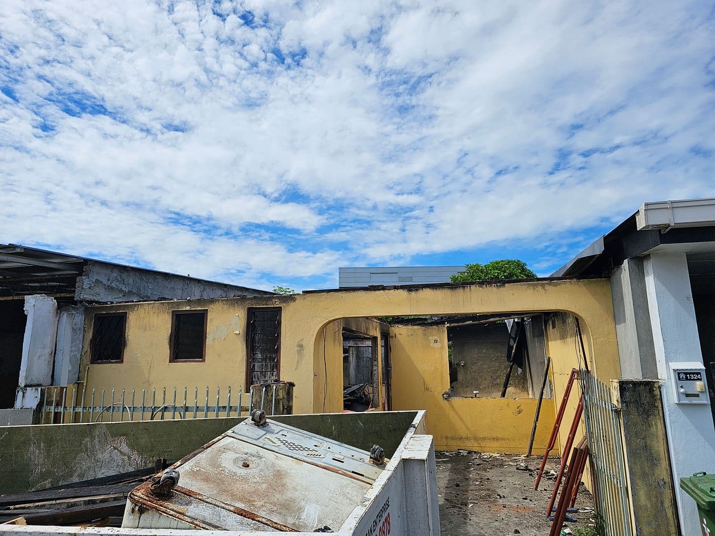 Keyalang Landed House Fire Damage Refurbishment
